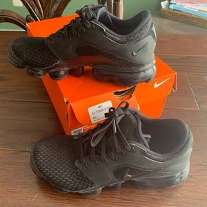 Youth Kids Nike Vapor Max Black